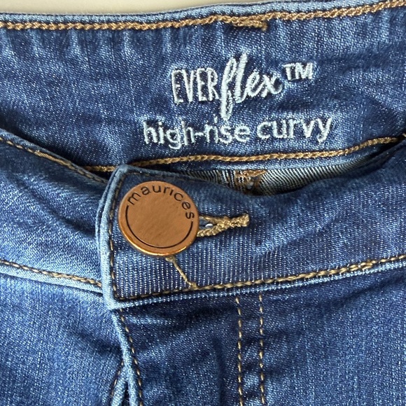 Maurices Dark Blue Women Jeans - Picture 5 of 16